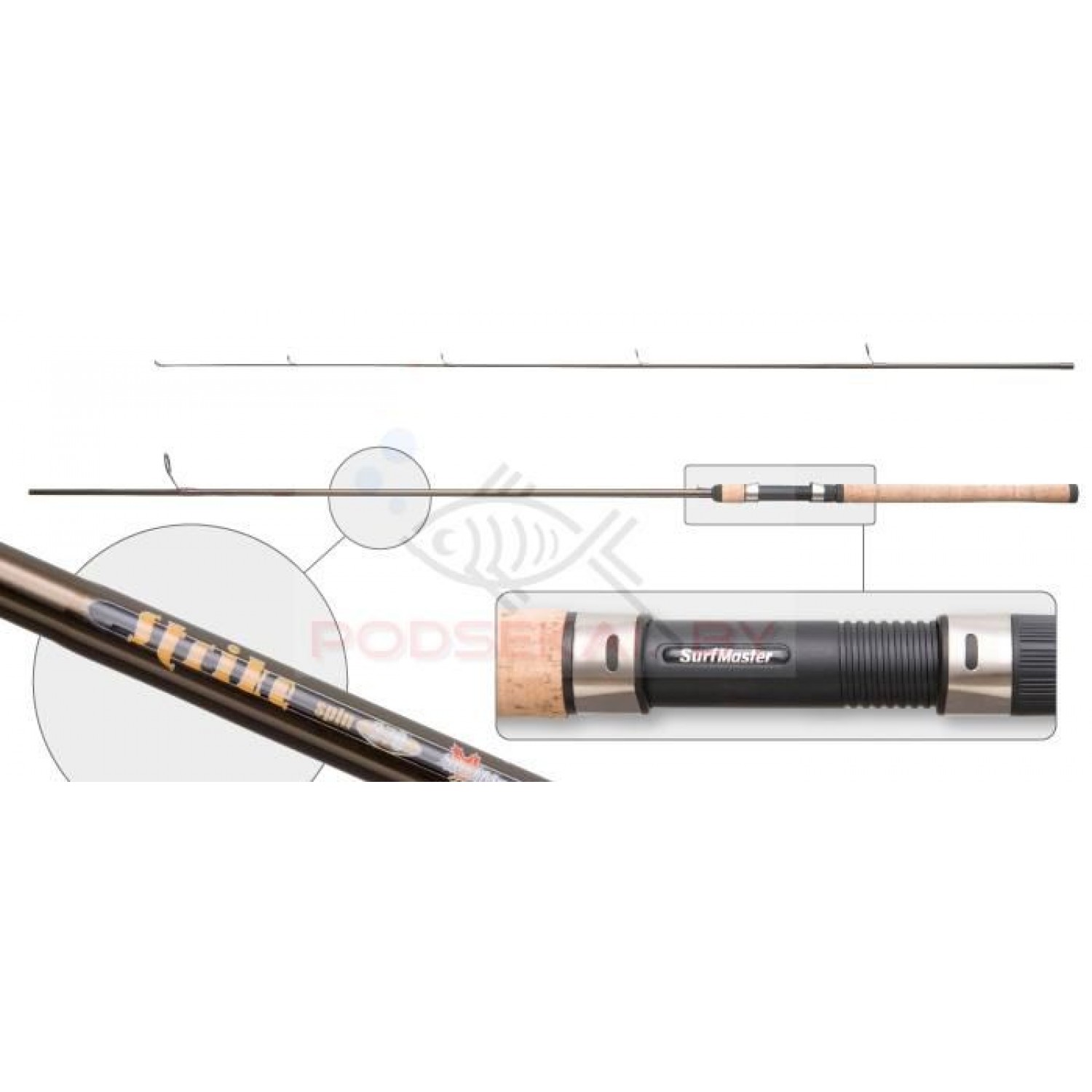 Покупка Спиннинг SURF MASTER Strike 2,4м. 7-28 гр. в Минске Беларуси